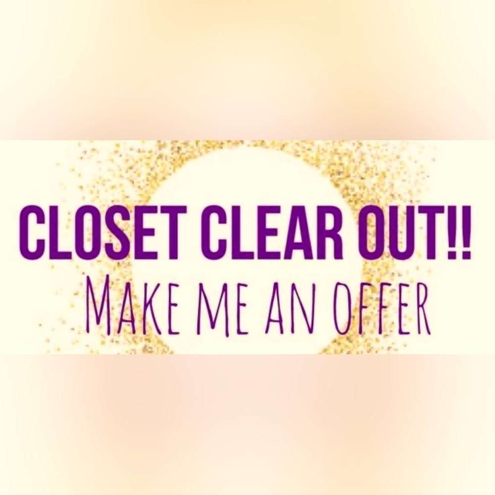 Make an offer!!!!! Need to make room for new items!